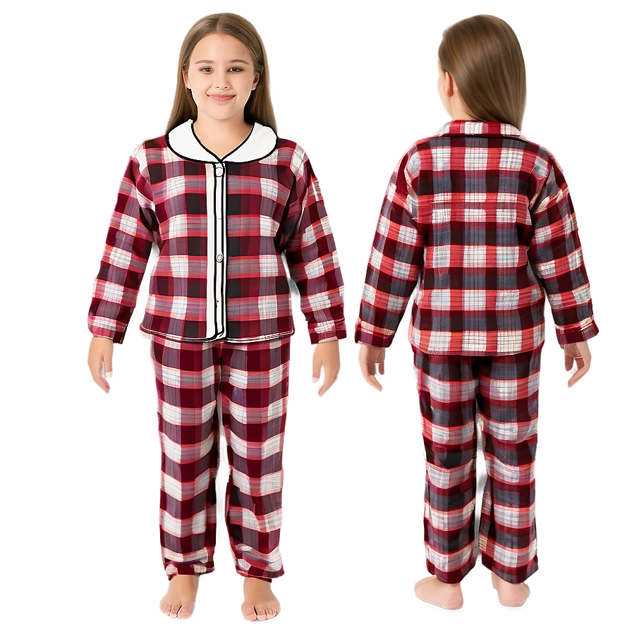 Flannel Pajama Pattern Png 18