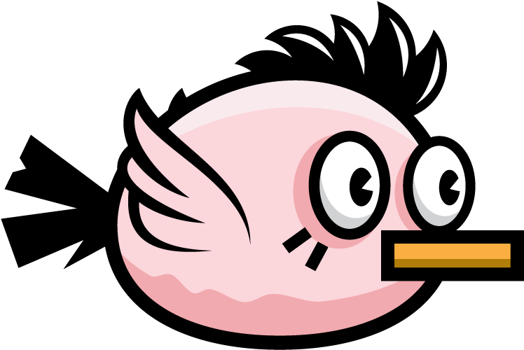 Flappy Bird Character Illustration