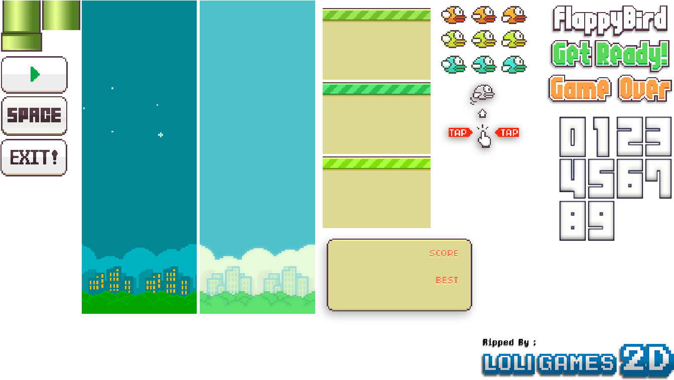 Flappy Bird Gameplay Screenshot