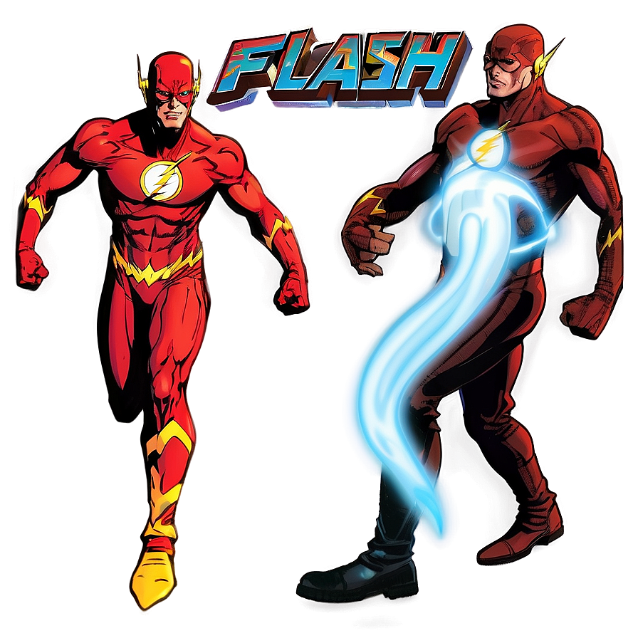 Flash Comic Art Png Sge