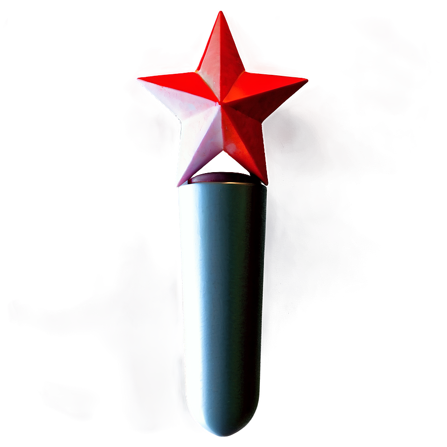 Flashing Red Star Png Tlc