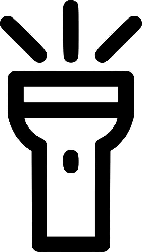 Transparent Flashlight Clip Art - Flashlight Round Icon, HD Png Download PNG with transparent background