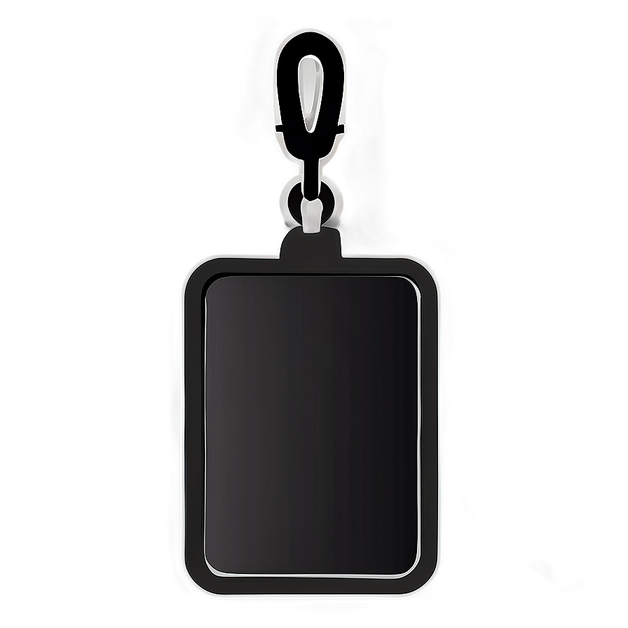 Flat Black Rectangle Symbol PNG 05252024 PNG image with a transparent background, free high-resolution download