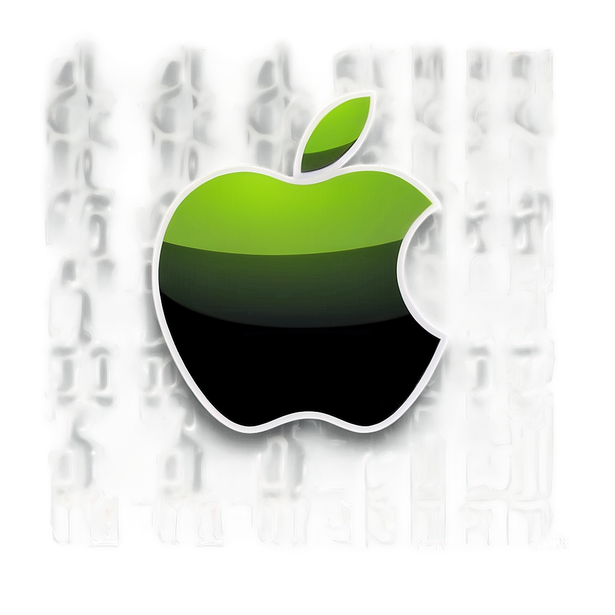 Flat Design Apple Logo PNG cmf71 PNG with transparent background