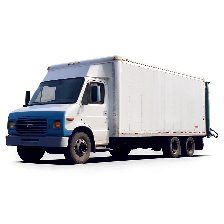 Flat Design Box Truck Png Rio5