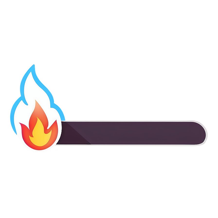 Flat Design Fire Cartoon Png Swg