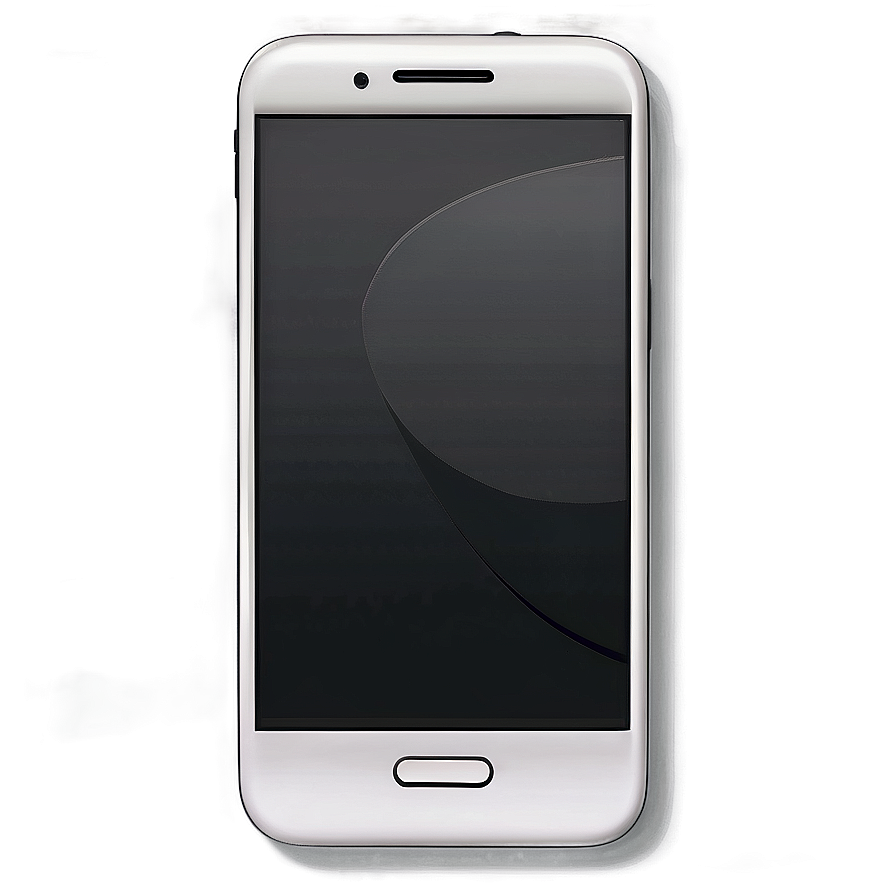 Flat Design Mobile Phone Png Hxg27