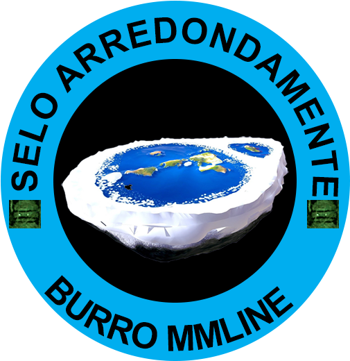 Flat Earth Seal Graphic PNG with transparent background