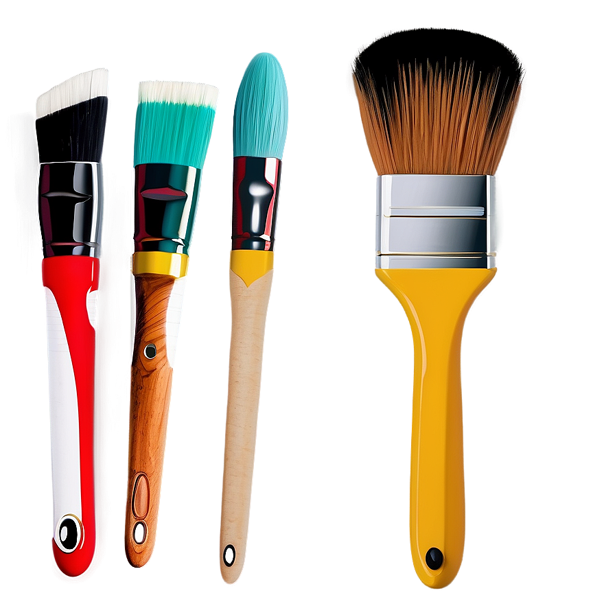 Flat Paint Brushes Png Qlv58