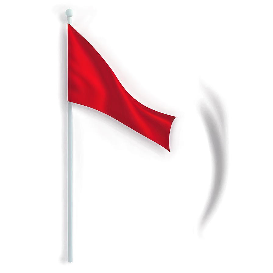 Flat Red Flag Composition Png Afp