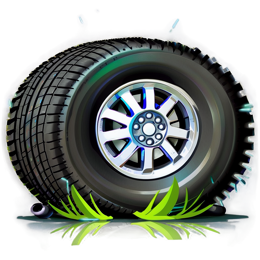 Flat Tire Png 05252024