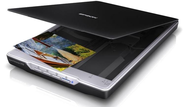 Computer Scanner Png Transparent - Scanner Epson Perfection V19, Png Download PNG with transparent background