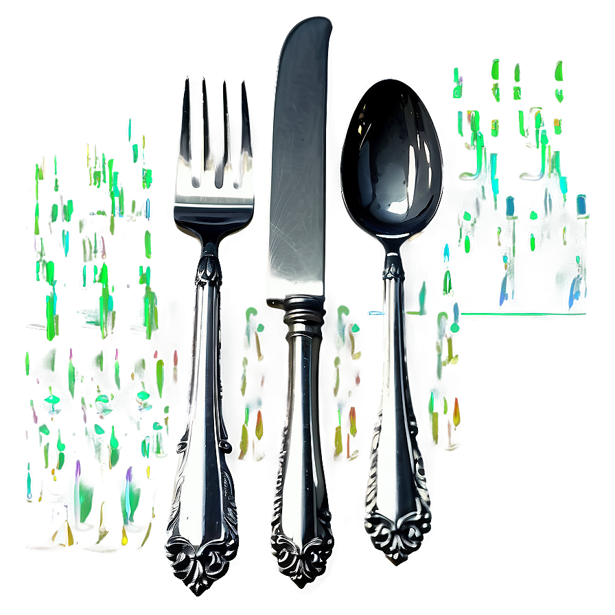 Flatware Silver Utensils PNG ewl PNG image with a transparent background, free high-resolution download