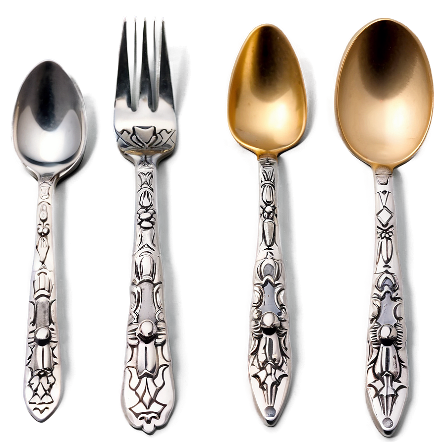 Flatware Spoon Collection Png Vob28