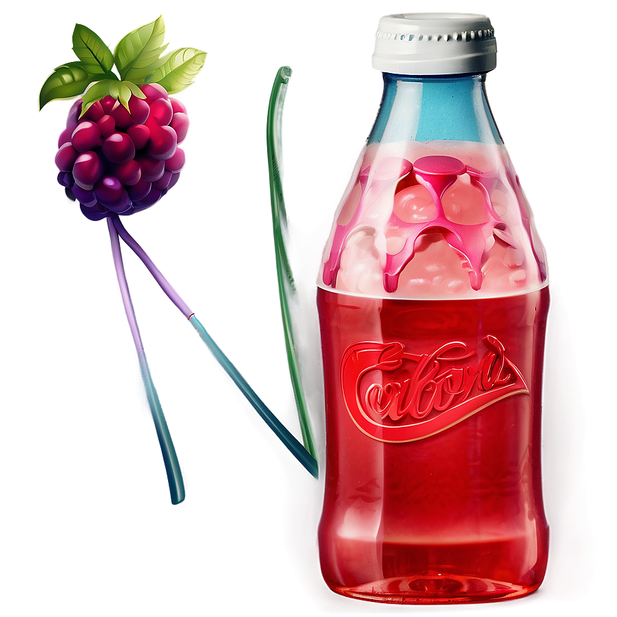 Flavored Soda Bottle Png 06262024