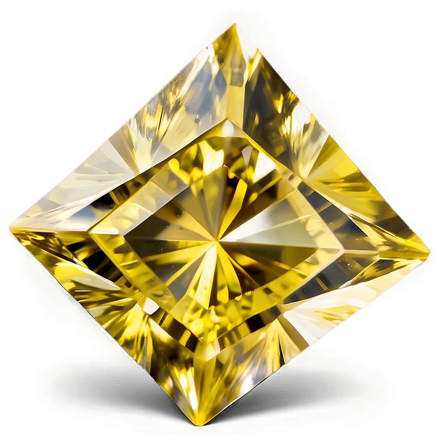 Flawless Yellow Diamond Image Png 06292024