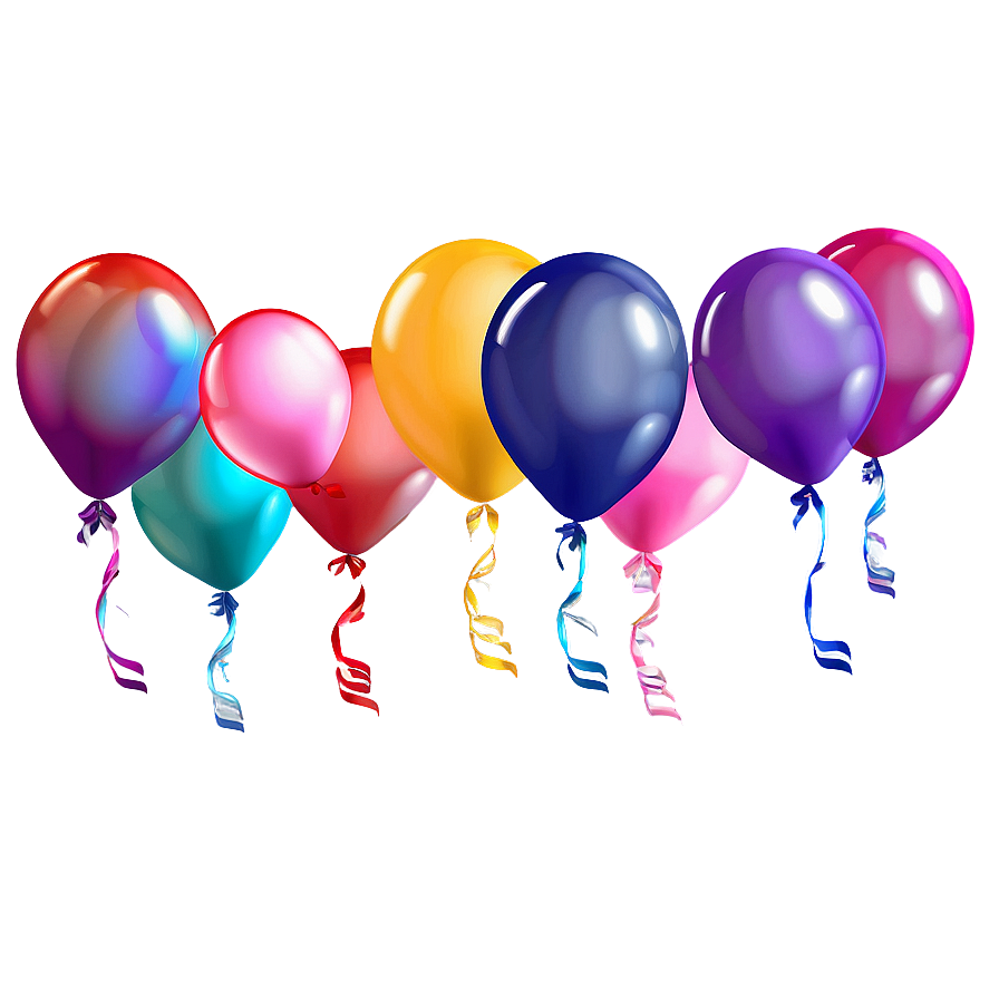 Floating Balloons Png 05042024