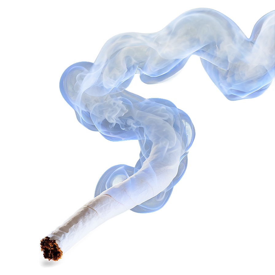 Floating Cigarette Smoke Png 3