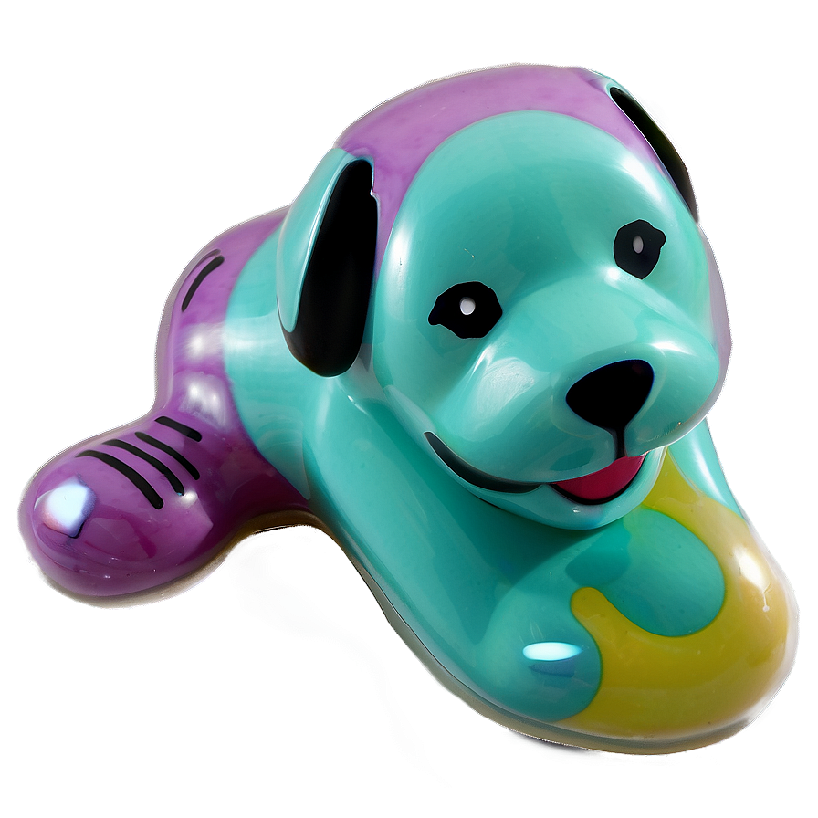 Floating Dog Toy Png 06132024