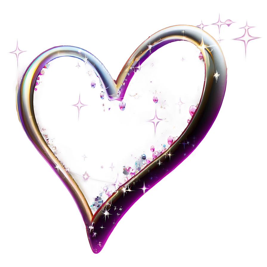 Floating Heart Overlay Png 82