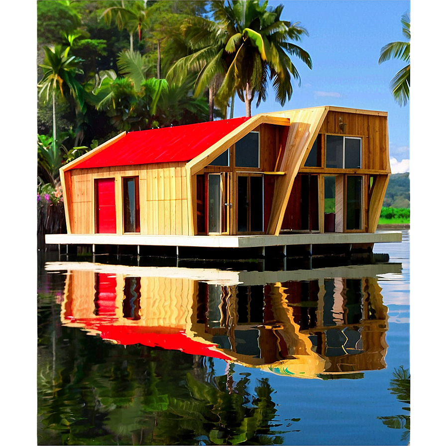 Floating Houses Png Vjj