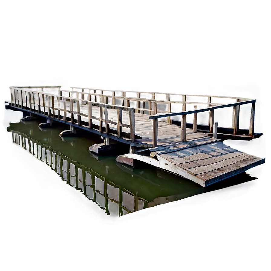 Floating Pontoon Bridge Png Guv