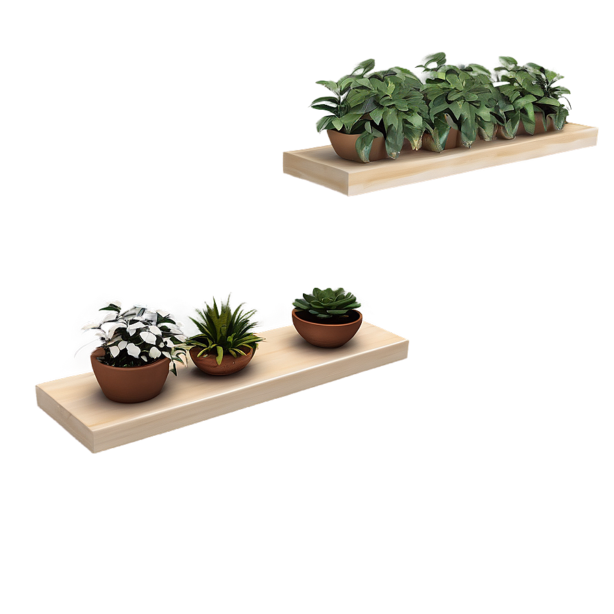 Floating Shelves For Plants Png Hvp