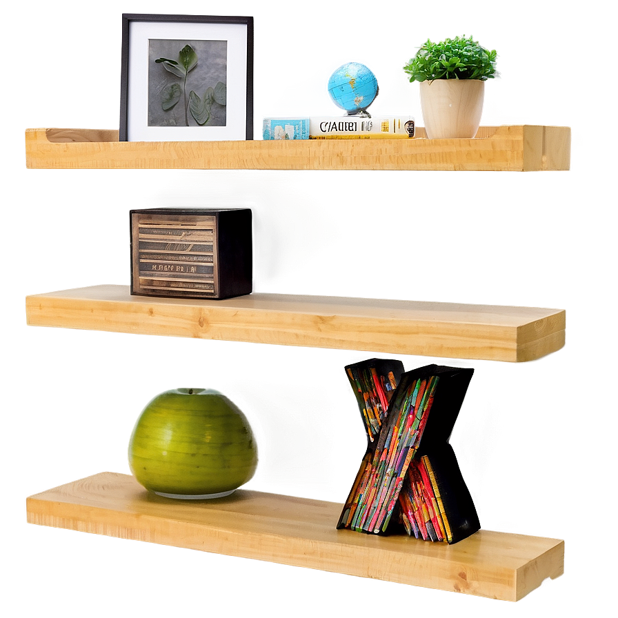 Floating Wall Shelves Png Jpy51