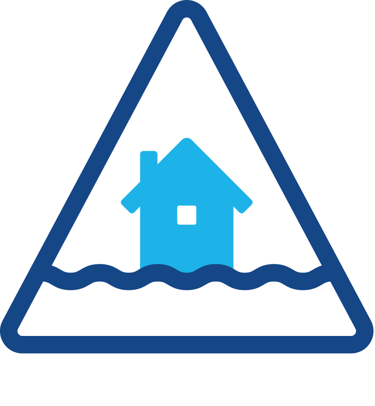 Flood Warning Sign Graphic