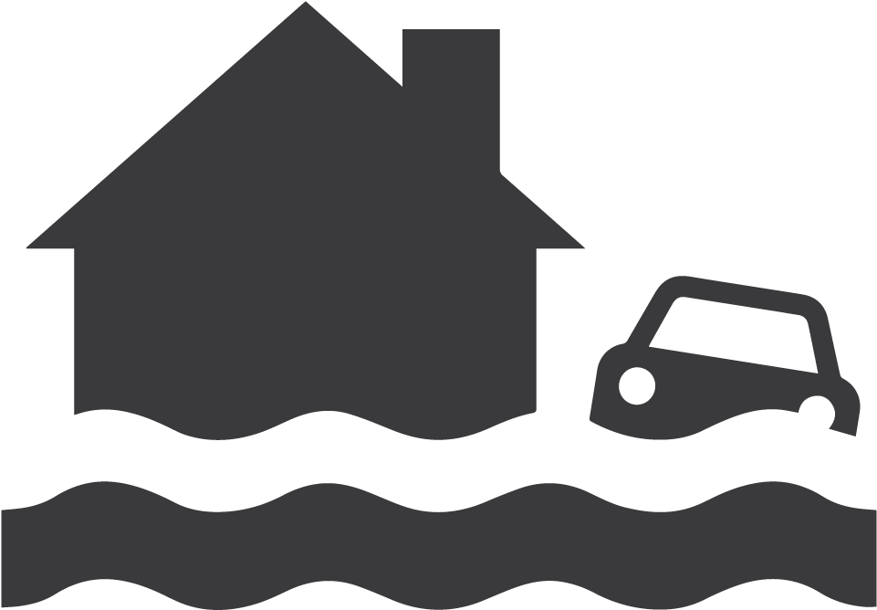 Flooded_ House_and_ Car_ Icon