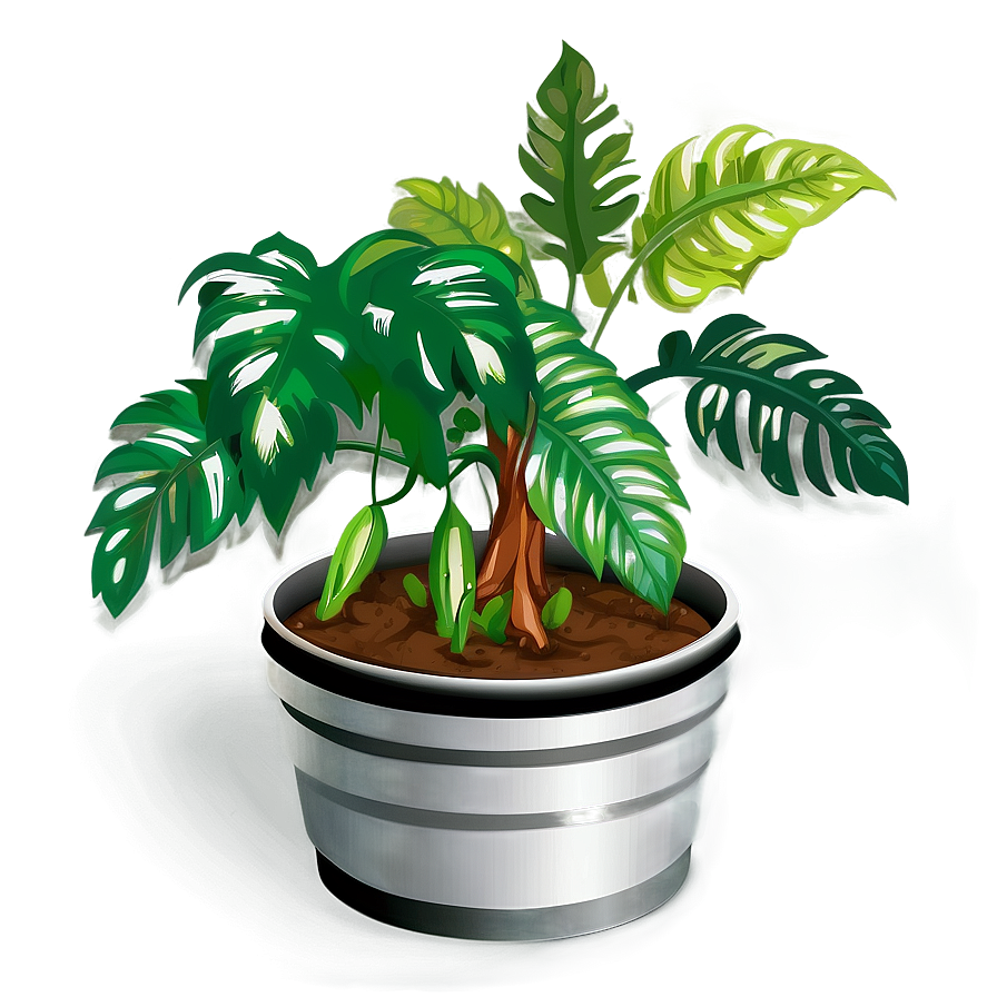 Floor Plant Clipart Png Wmu