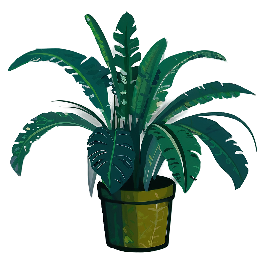 Floor Plant Vector Png Msk72