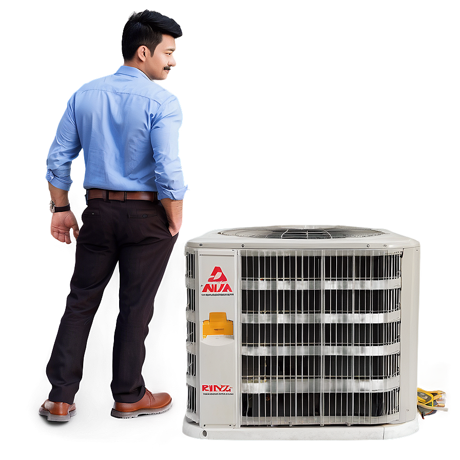 Floor Standing AC PNG 06272024 PNG with transparent background