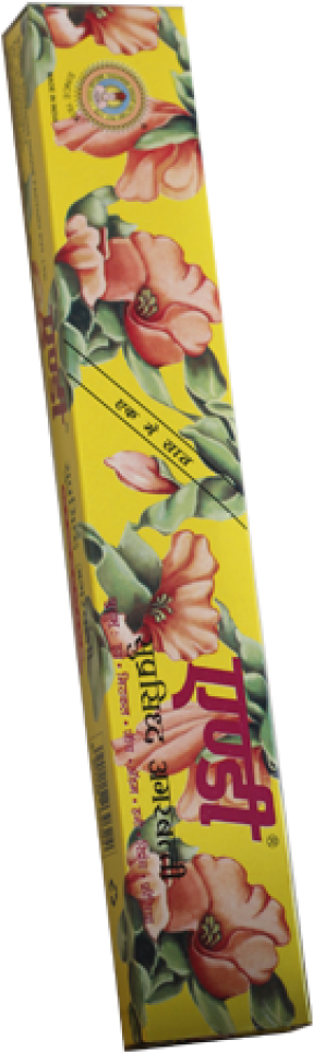 Floral Agarbatti Incense Sticks Packaging