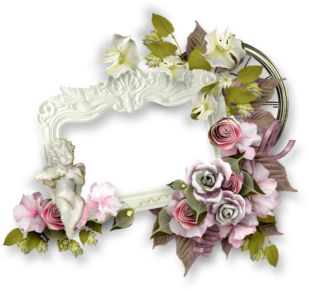 Floral Angel Frame Design.png