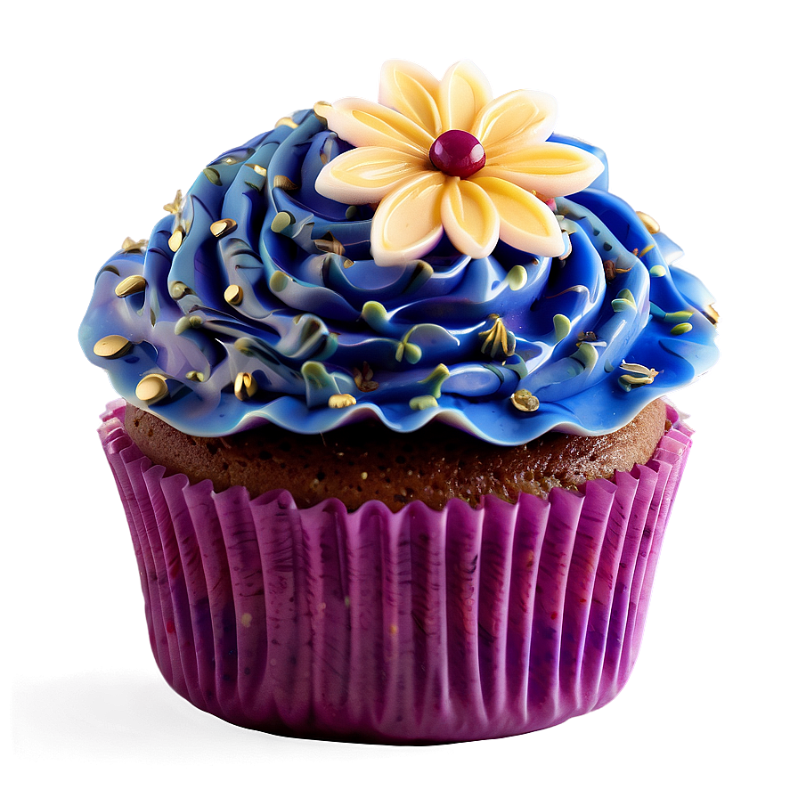 Floral Cupcake Png 79