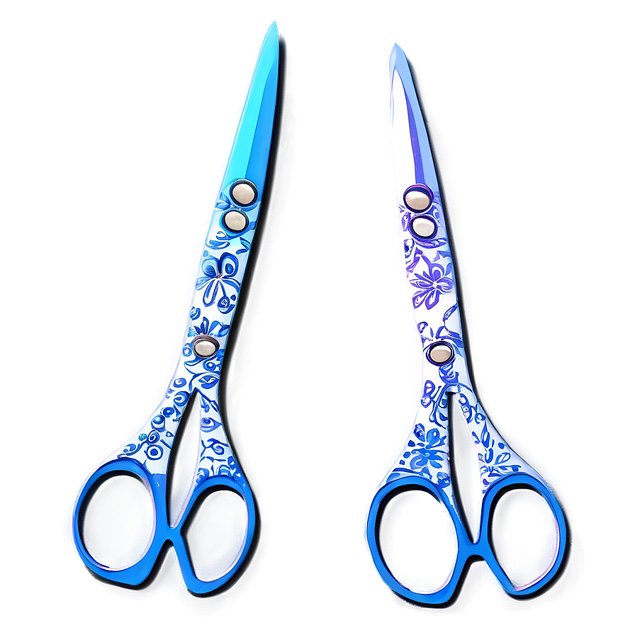 Floral Design Craft Shears Png 40