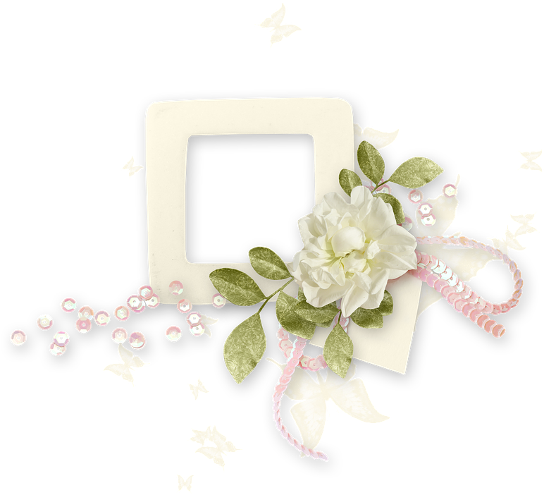 Floral Embellished Frame Design