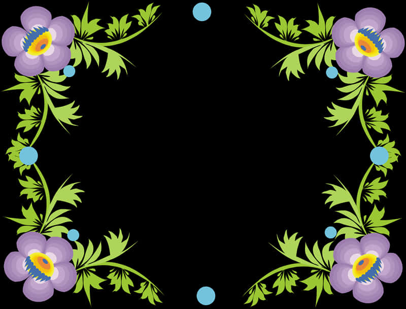 Imagenes Png Flores Animadas Imagui Marcos De Flores - Imágenes De Flores Animadas, Transparent Png PNG with transparent background