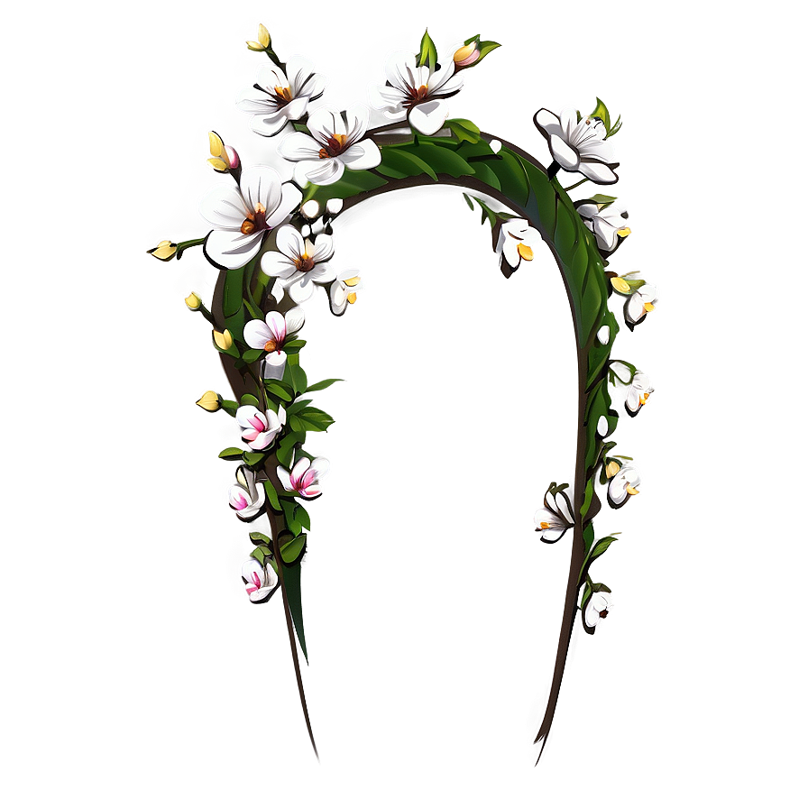 Floral Hair Accessory Png Kkv