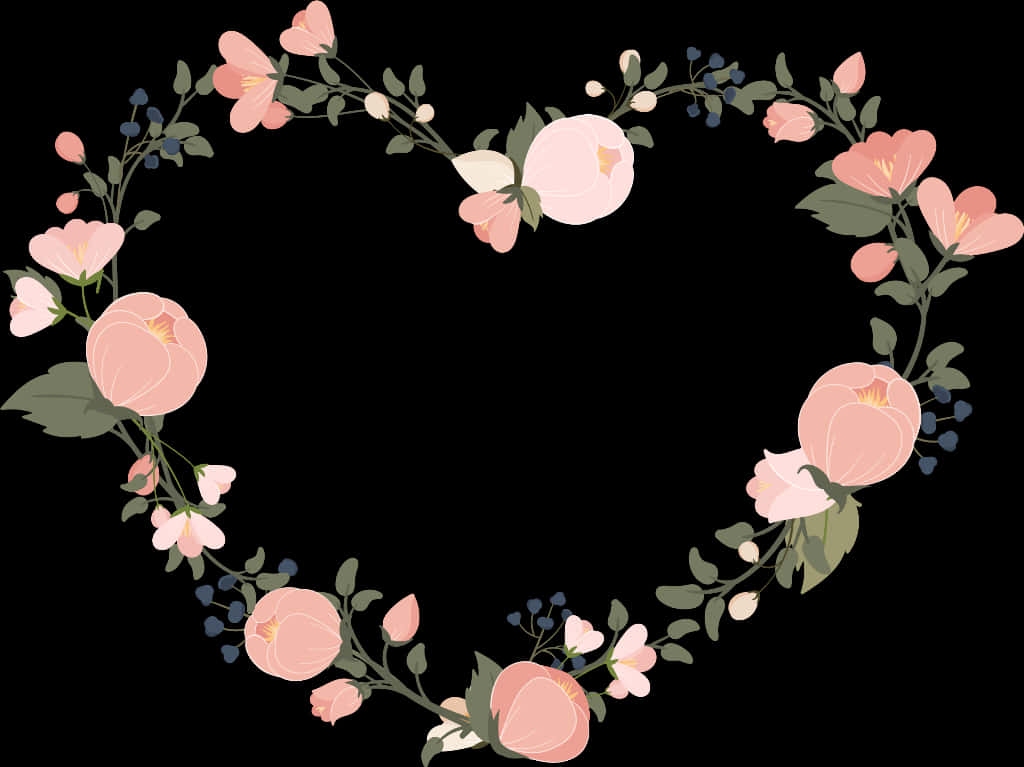 #frame #marco #flores #flower #hear #love #cute #corazon - Pastel Flower Vector Png, Transparent Png PNG image with a transparent background, free high-resolution download
