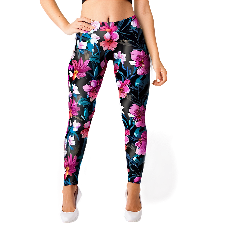 Floral Leggings Png Lwi