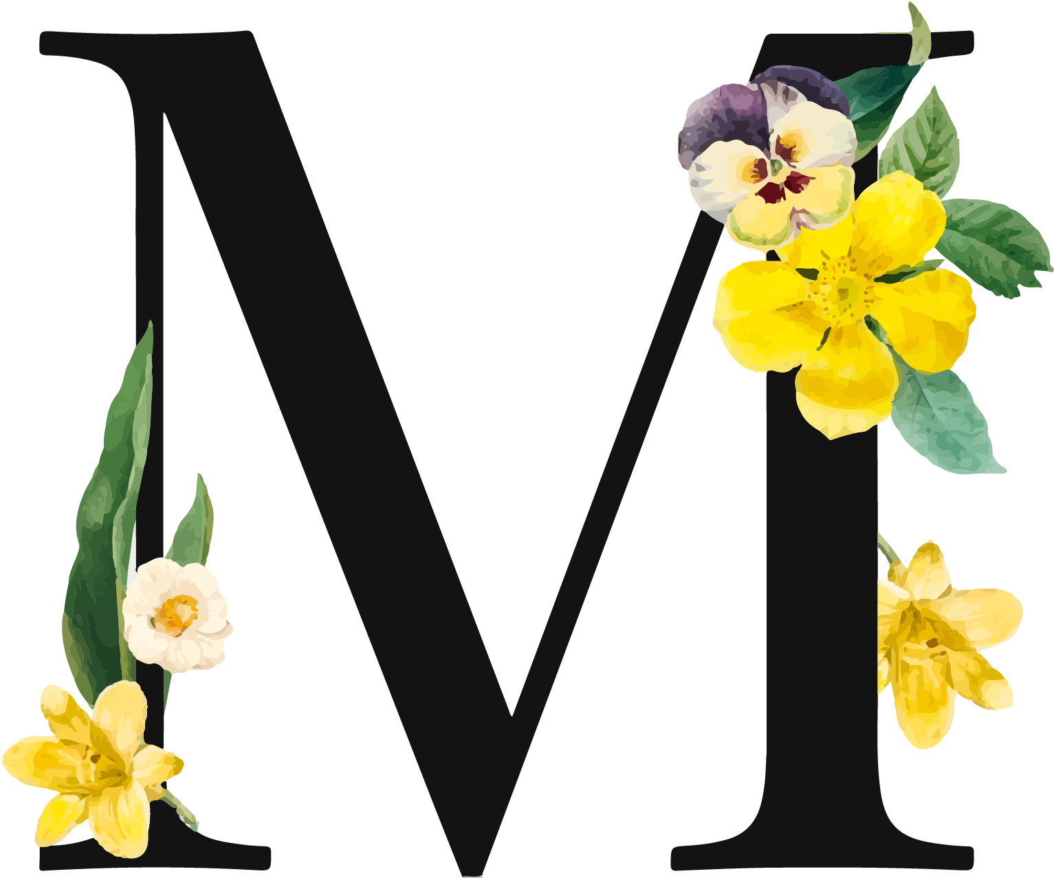 Floral Letter M Design.png