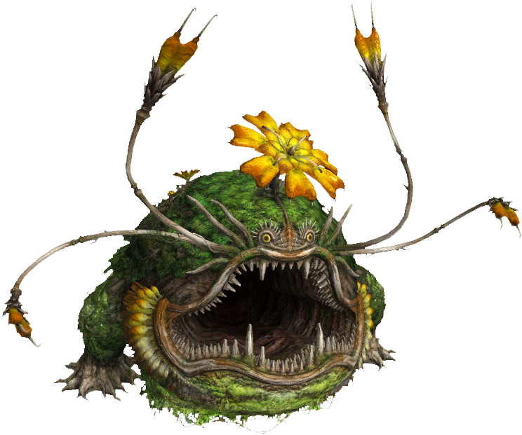 Floral Monster Artwork