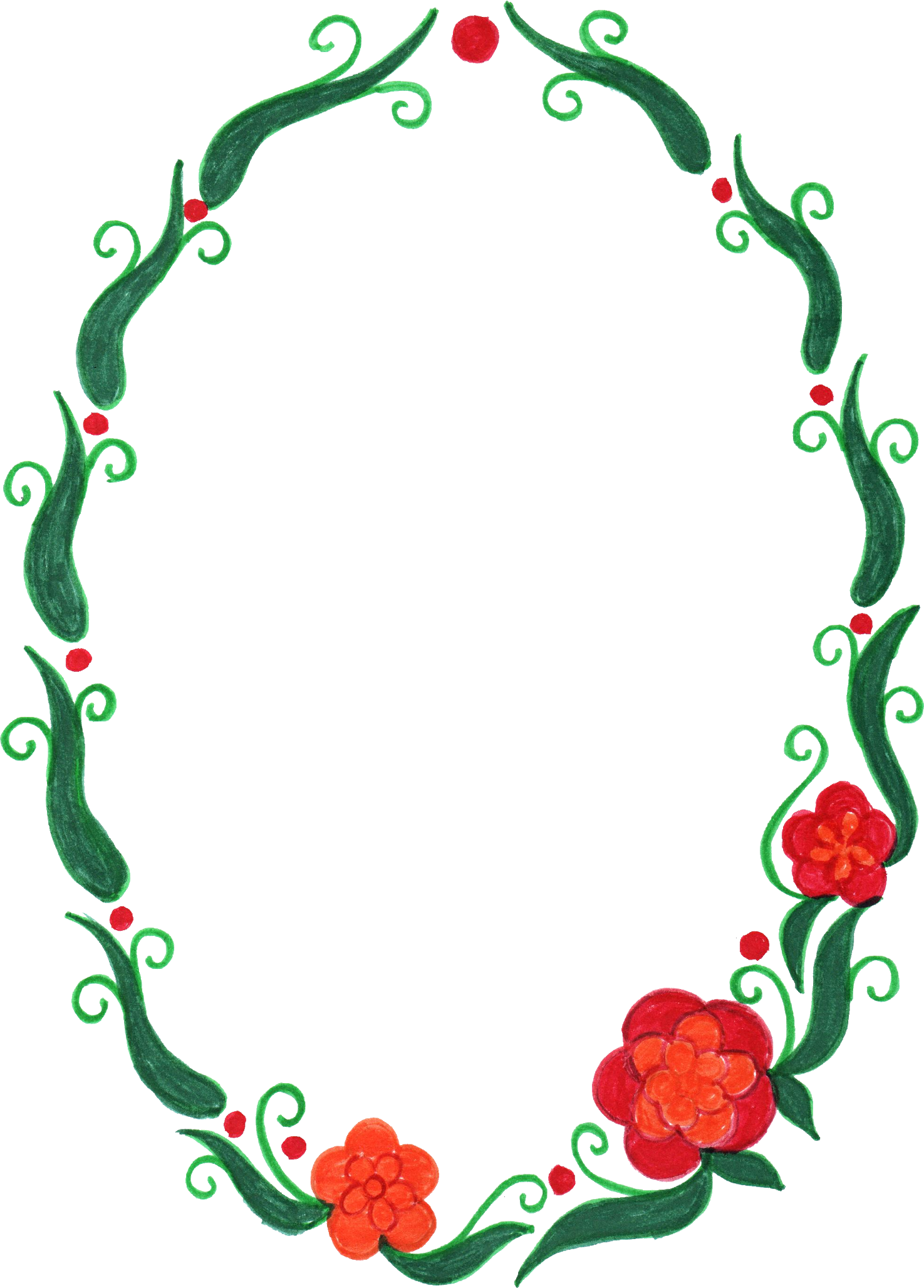 Floral Oval Frame Design.png