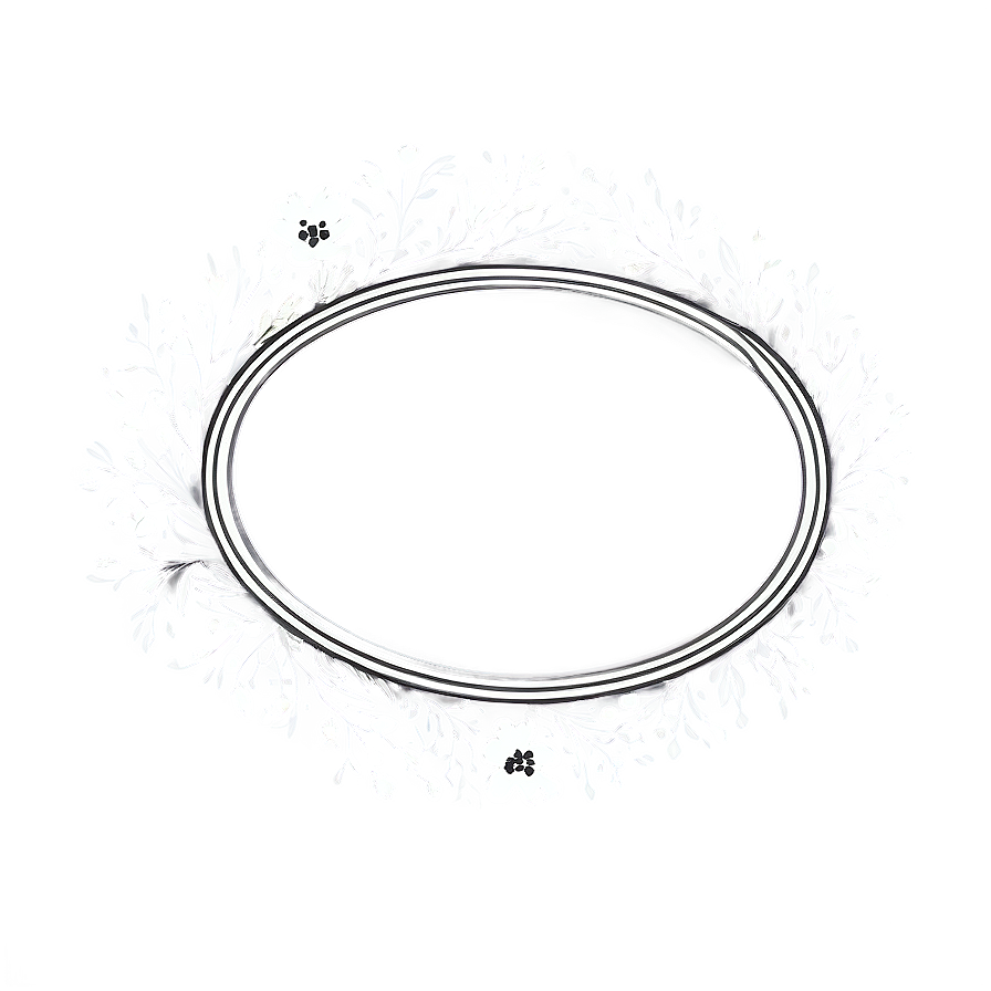 Floral Oval Frame PNG 05252024 PNG image with a transparent background, free high-resolution download