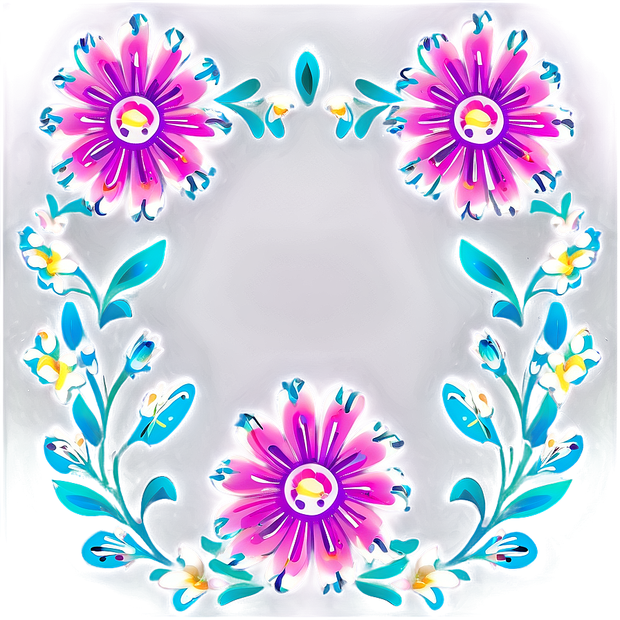 Floral Pattern Design PNG 24 PNG with transparent background