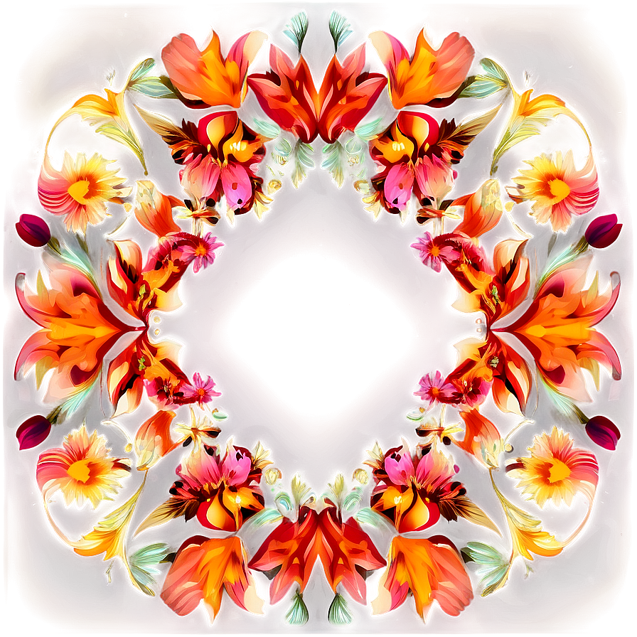 Floral Pattern Transparent Png Lie46