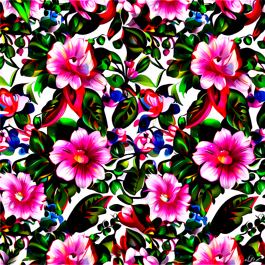 Floral Pattern Wallpaper Png Cgq70