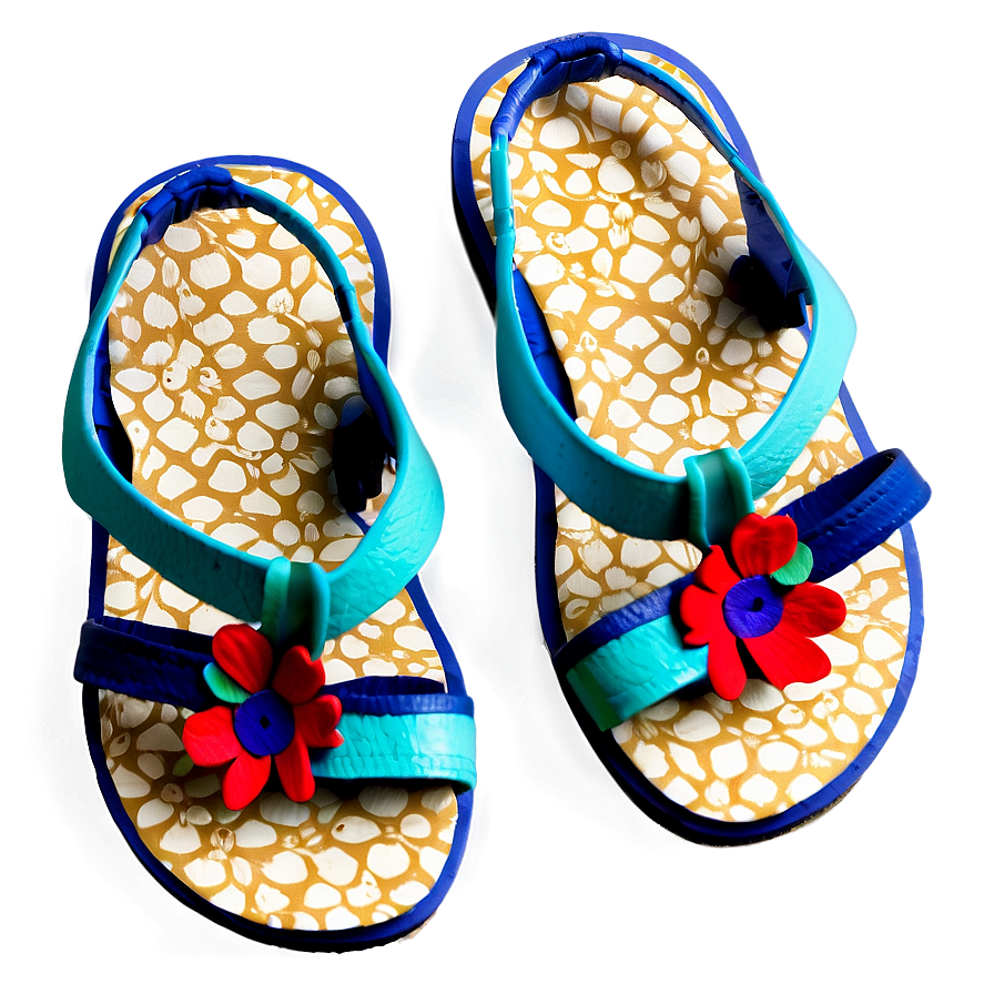 Floral Sandals Spring Png Loh87